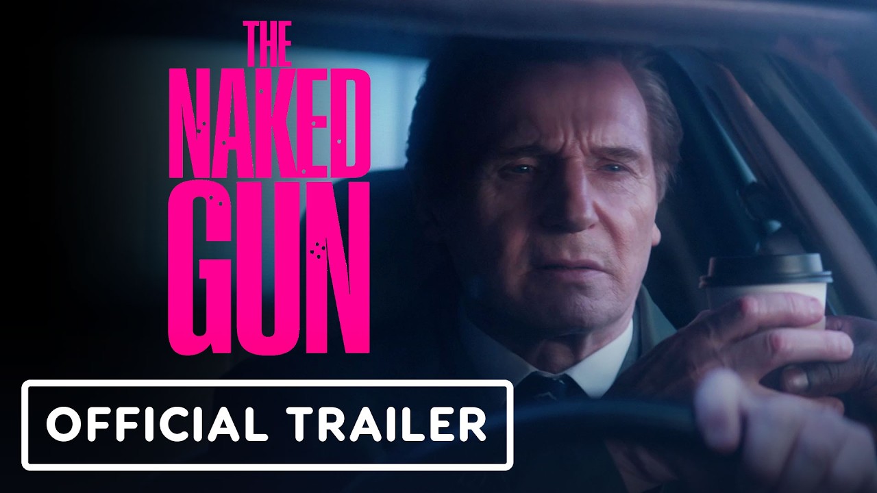 Thumbnail for The Naked Gun - Official Trailer (2025) Liam Neeson, Pamela Anderson