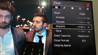 Vestel Televizyonlarda Görüntü Ayarları Nasıl Yapılır