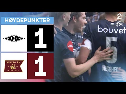 Rosenborg 1 - 1 Viking - Høydepunkter