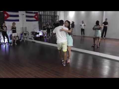Bachata Class 16.07.15 at D'AKOKAN Dance School - Yoandy & Natasha