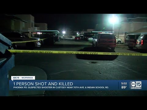Fatal shooting near 70th Ave and Indian School Rd