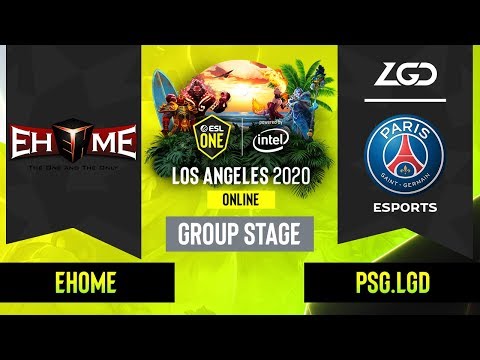 Dota2 - EHOME vs. PSG.LGD - Game 2 - Group Stage - CN - ESL One Los Angeles