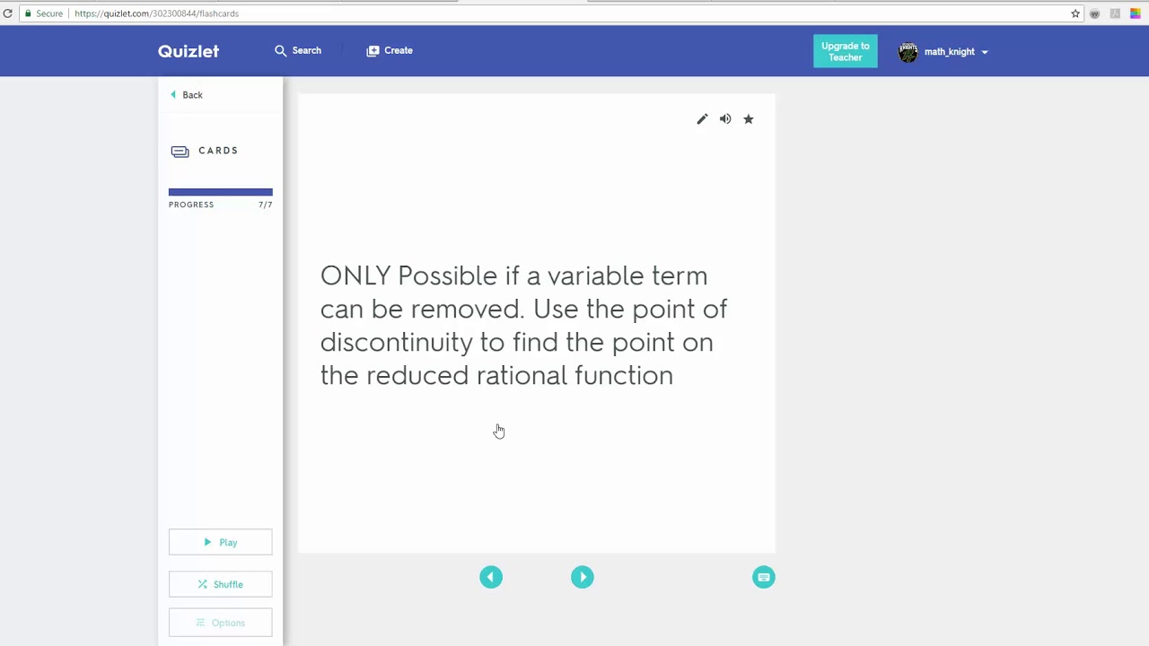 How to make a QUIZLET from scratch flash cards