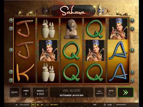 Sahara kostenlos spielen - Novomatic / Novoline