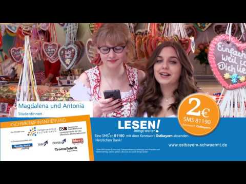 "Ostbayern schwärmt" Magdalena und Antonia, Studentinnen