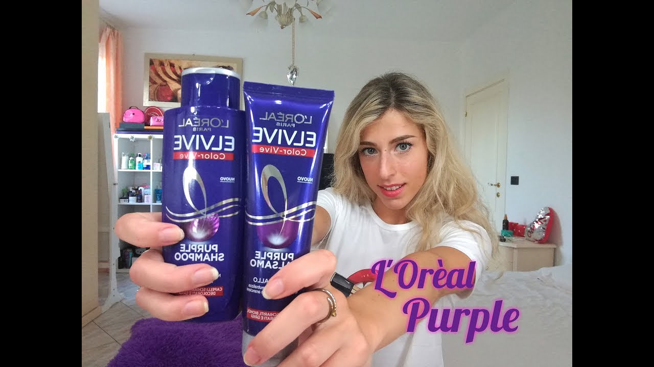 RECENSIONE L'OREAL PARIS PURPLE ANTIGIALLO