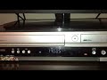 Demonstration On My Panasonic VCR DVD Combo On My Sword In The Stone 2001 VHS