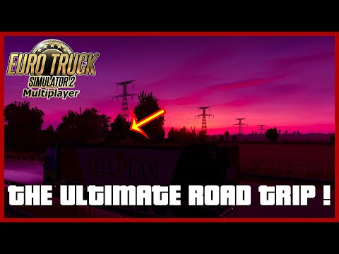 Euro Truck Simulator 2 - THE ULTIMATE ROAD TRIP !  EP:012 | Ogygia Vlogs🇺🇸