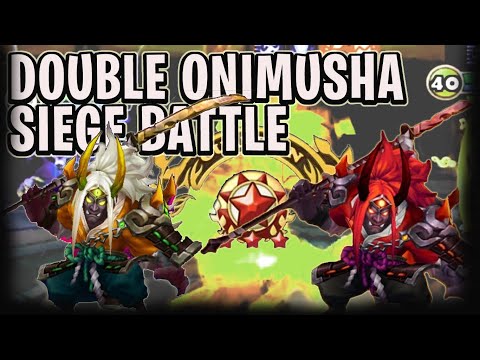 DOUBLE ONIMUSHA SIEGE OFFENSE - G3 SIEGE BATTLE