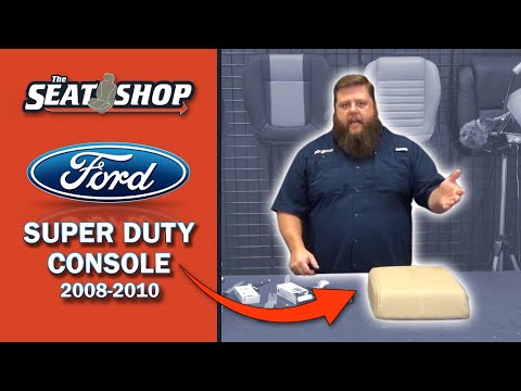2008-2010 Ford Super Duty F250/F350 Console Lid Cover Install | The Seat Shop