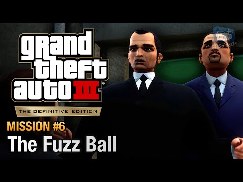 GTA 3 Definitive Edition - Mission #6 - The Fuzz Ball