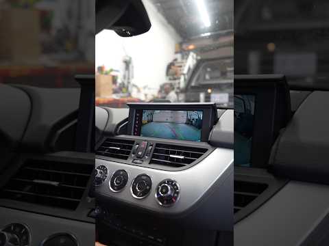 Best upgrade? 2011 BMW Z4 gets back up camera installed! #bmw #bmwz4 #backupcamera #cars