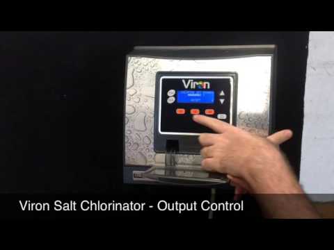 Viron Salt Chlorinator - Output Control (Spa Mode)