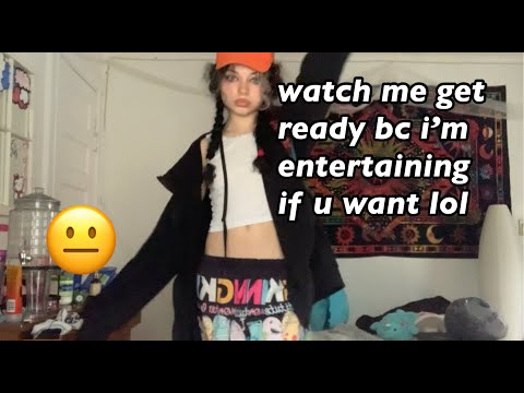 get ready with me to go thrifting :p