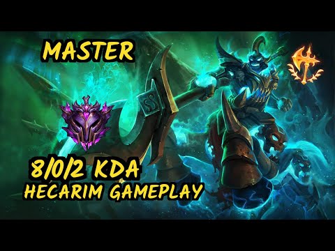 G2 Caps (HECARIM) vs KAYLE - 8/0/2 KDA TOP GAMEPLAY - EUW Ranked MASTER