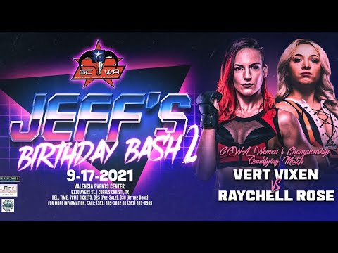 (Full Match) Raychell Rose vs Vert Vixen Inaugural GCWA Women's Championship Match 9/17/2021
