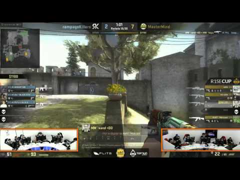 r1seCup MMClub - MasterMind vs RampageKillers - Cobblestone - 3º/4º