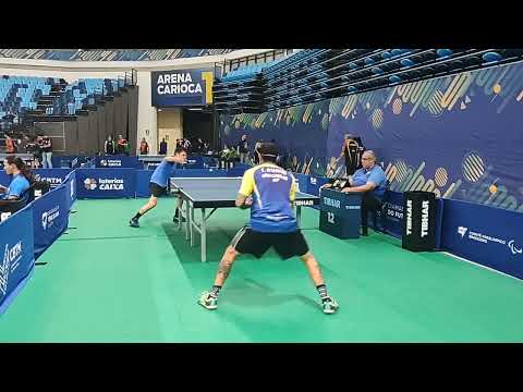 Modern Defensive Table Tennis Match! 🏓🇧🇷 National Championship | Long Pimples