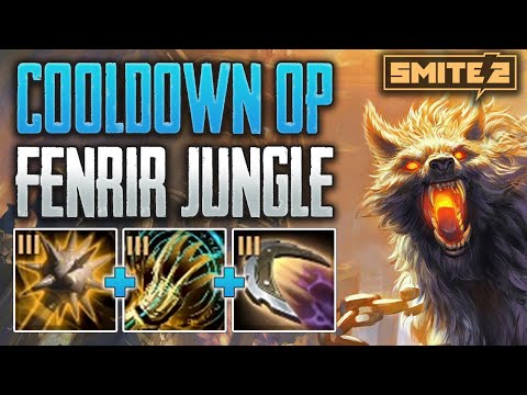 COOLDOWN BUILD FENRIR IS SO STRONG! Fenrir Jungle Gameplay (SMITE 2 Alpha)