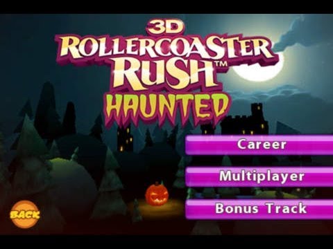 Haunted 3D Rollercoaster Rush GamePlay