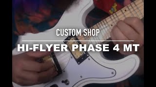 Video thumbnail for Eastwood Hi-Flyer Phase 4 MT Microtonal Guitar (Clip) by Eastwood Guitars