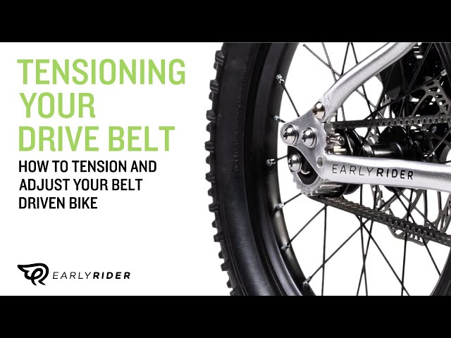 Video teaser per Early Rider - How To Tension Your Drive Belt