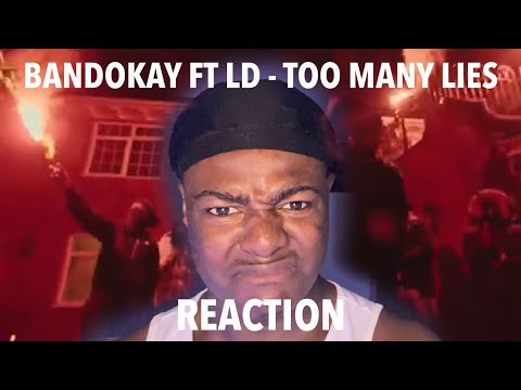 WOW. 🔥 | Bandokay feat. LD (67) - Too Many Lies (Official Video) [REACTION]