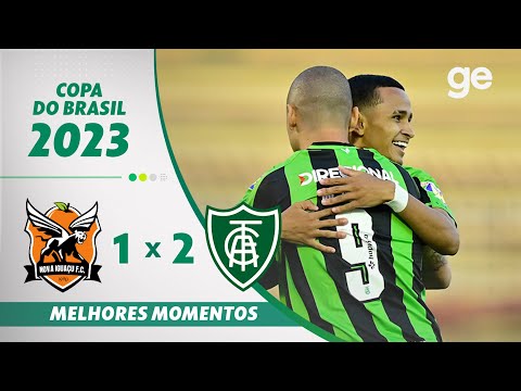 Gols e lances de Nova Iguaçú x América-MG
