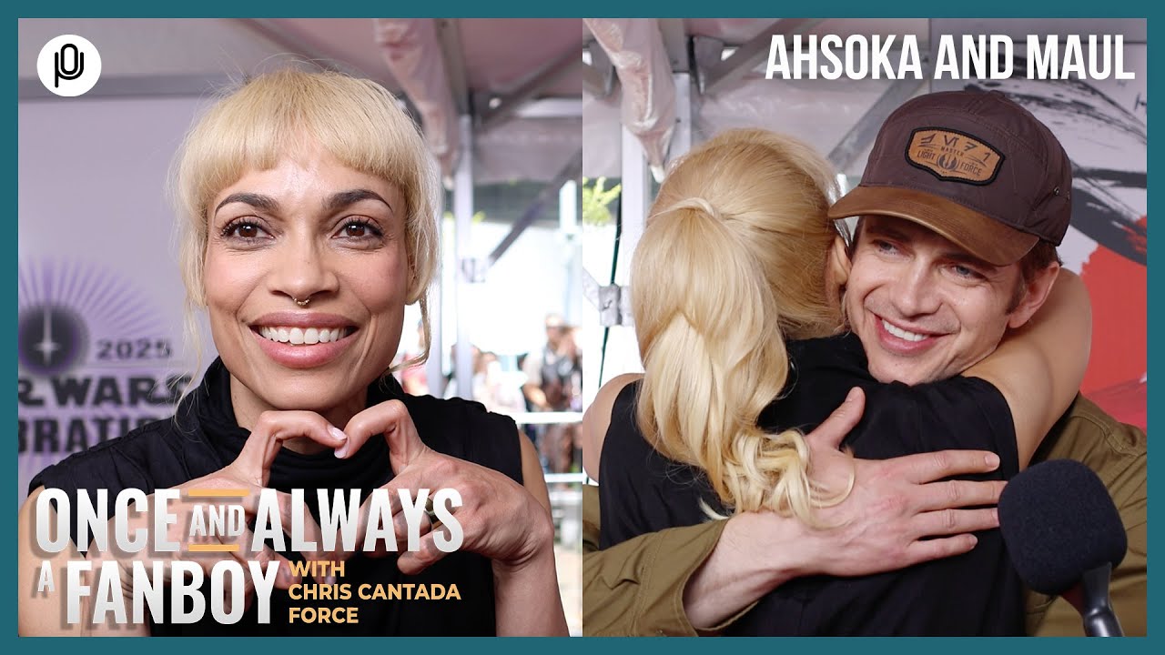 Hayden Christensen, Rosario Dawson, and Sam Witwer discuss AHSOKA and MAUL: SHADOW LORD