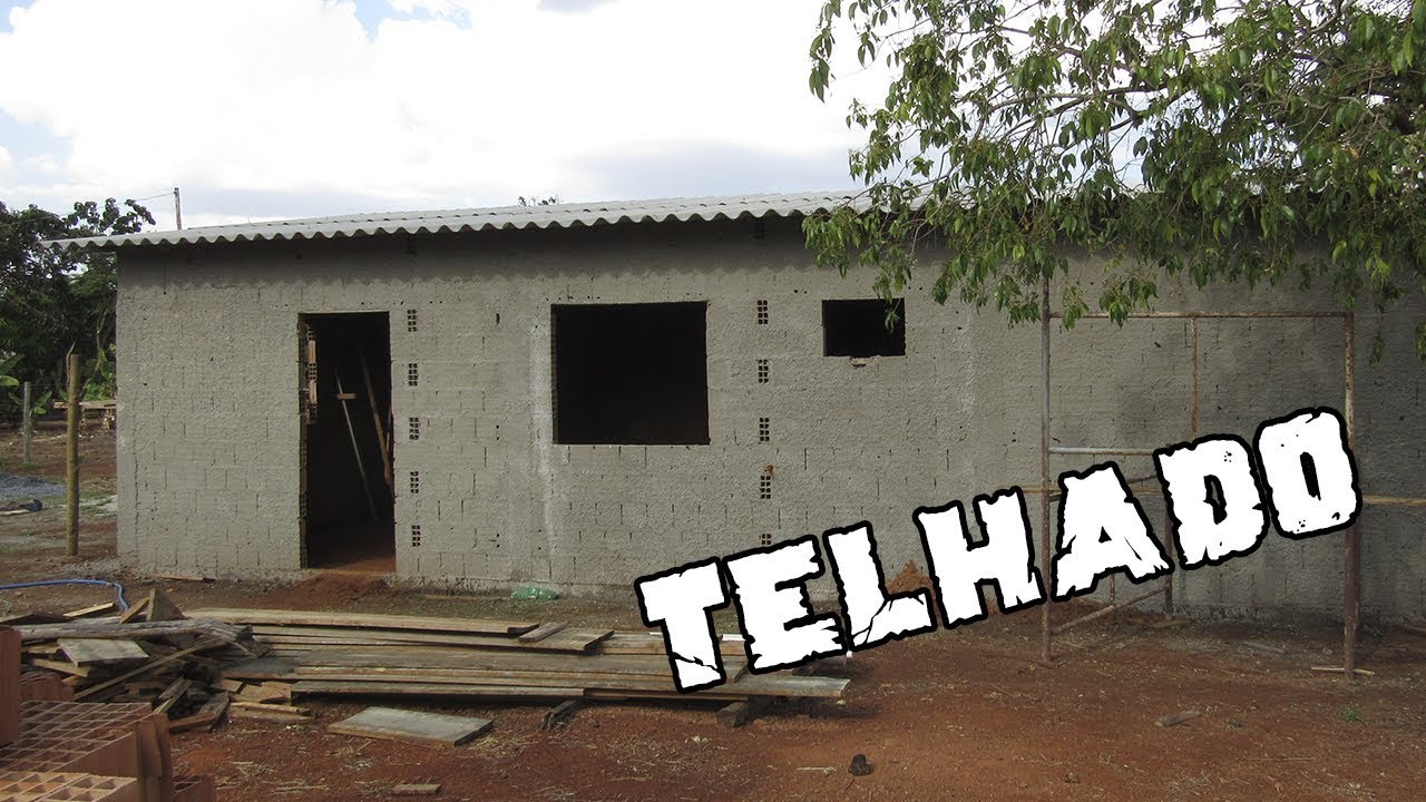FINALIZANDO AS TELHAS – CONSTRUÇÃO DA MINHA CASA – EP. 4