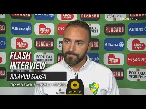 Ricardo Sousa: "É uma aprendizagem para o futuro"