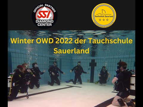 Tauchschule Sauerland Winter Open Water Diver Indoor Part
