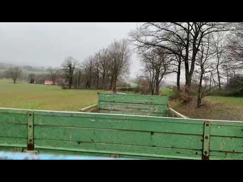 Hanomag R217S mit 5,7T Anhänger am Berg