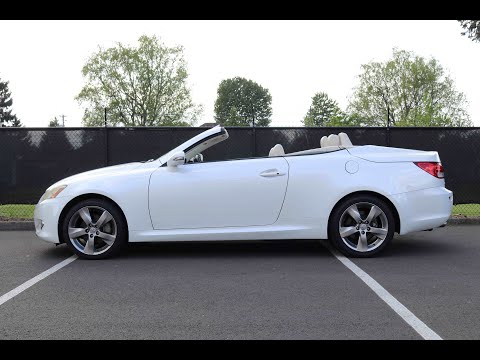 2010 Lexus IS 250C Convertible Buyers Guide and Info