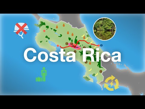 Paradise under threat? Costa Rica on maps