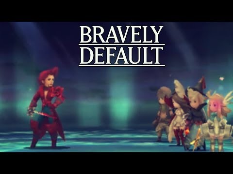 Let's Play Bravely Default Part 33 Red Mage Job Class Side Quest - Gameplay Walkthrough