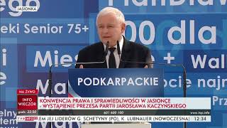 Jarosław Kaczyński – konwencja w Jasionce