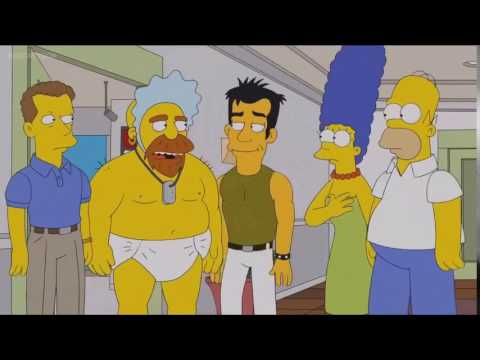 Simpsons AB/DL scene - S24 EP 11
