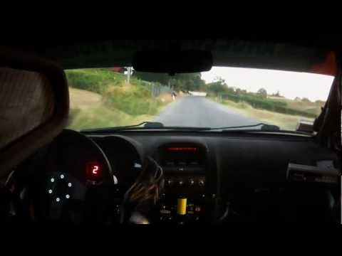CameraCar Rally Valli del Giarolo 2012 Gianesini - Fay Renault Clio Super 1600 3°assoluti