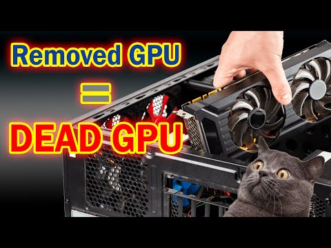 MSI 1080 repair no power after removing from the PC