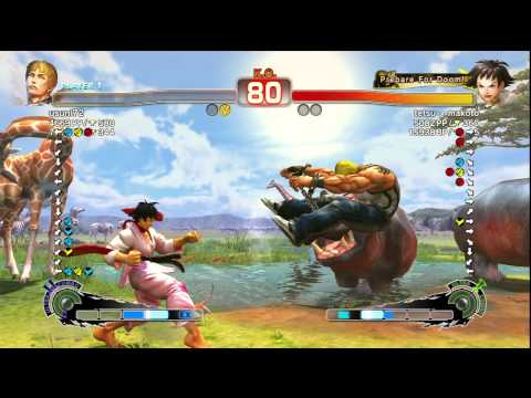 SSF4 AE Ver. 2012:  usuni72 [Cody] vs. Tetsu [Makoto] - PSN Ranked Match