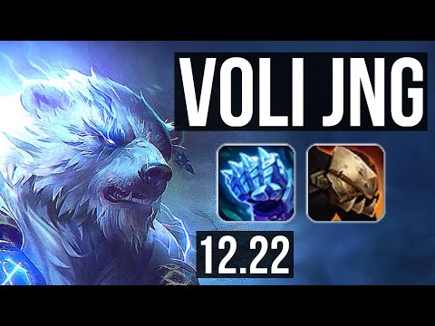 VOLIBEAR vs TALON (JNG) | 10/0/3, Legendary | KR Master | 12.22