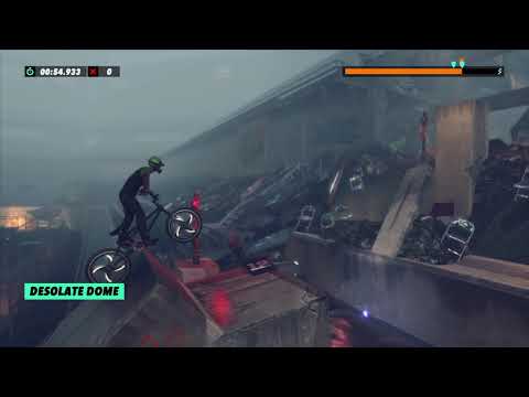 Trials Rising - Desolate Dome Platinum (0 Faults)