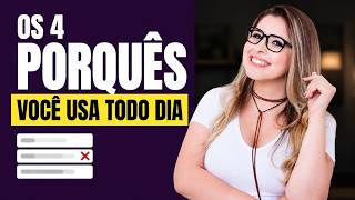 Aprenda os porquês em 1 vídeo: você usa isso no e-mail, no WhatsApp e na prova.