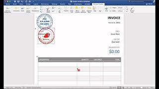 Cómo insertar el sello en WORD