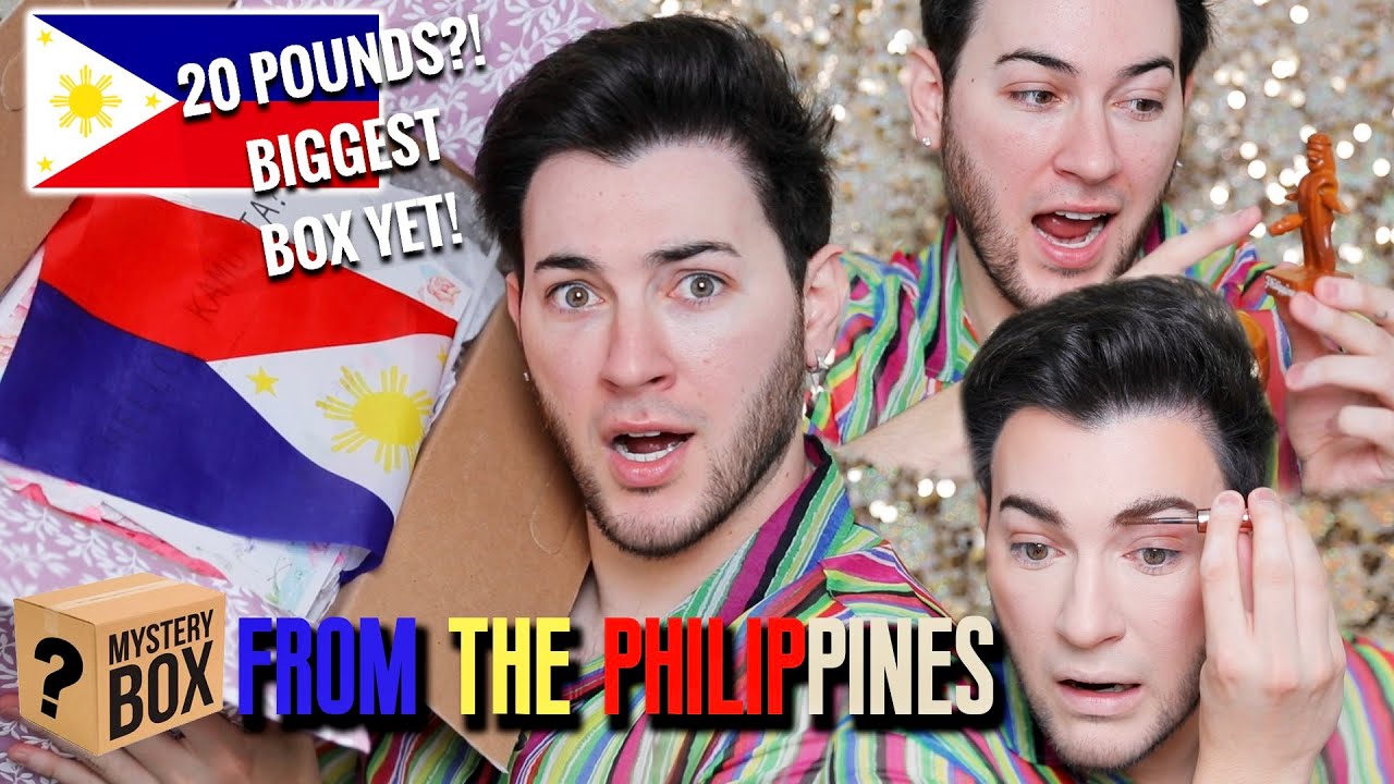 I PAID a FAN 300 TO MAKE ME A MAKEUP MYSTERY BOX FROM THE PHILIPPINES!