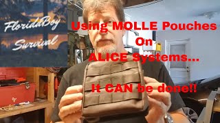 Tactical Gear Tips - Using MOLLE pouches on ALICE systems