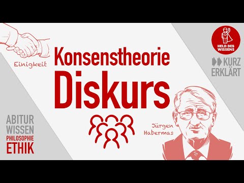 Consensus theory, discourse, Jürgen Habermas - simply explained - Abitur knowledge Philosophy and...