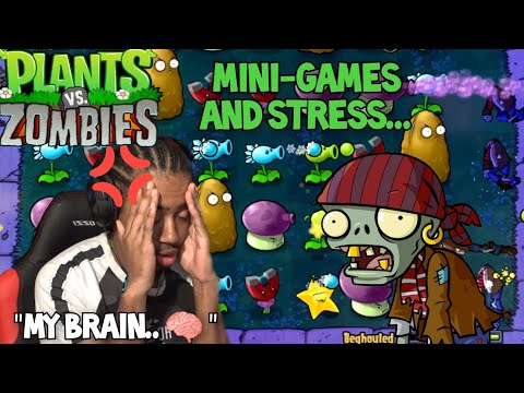These Mini Games Are Killing My Brain... | Plants Vs Zombies - Minigames