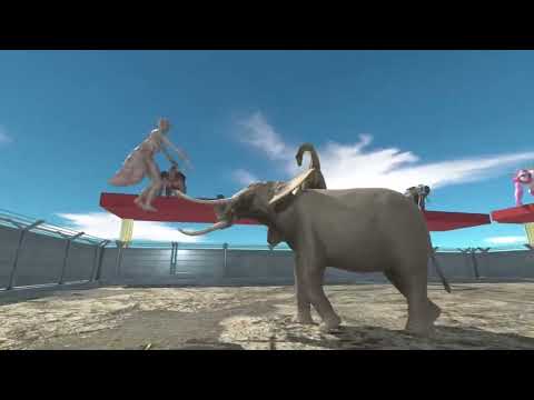 Saber Ghoul vs every units fight in Animal Revolt Battle Simulator 